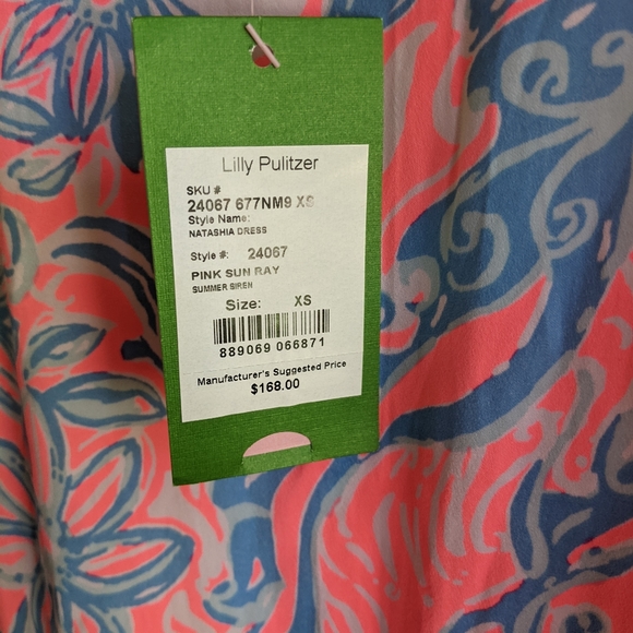 NWT Lilly Pulitzer Summer Siren Natashia Dress XS - Picture 3 of 5